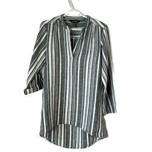 Linen Blend Striped Top – Lightweight, Boho & Timeless Spring/Summer Essential S